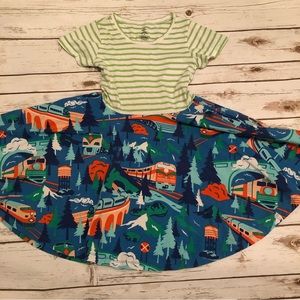 Princess awesome train dress